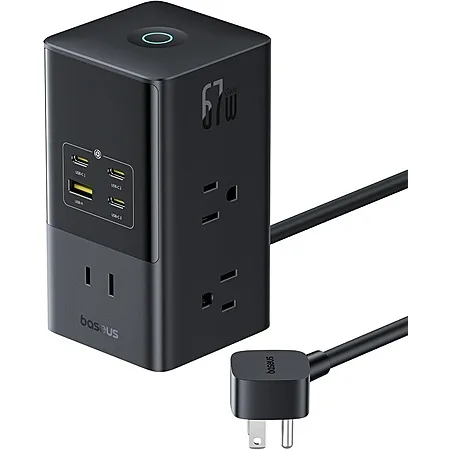 Baseus 67W GaN 10-in-1 Charging Station w/ 1200J Surge Protection $23.40 + Free Shipping w/ Prime or $35+ Orders