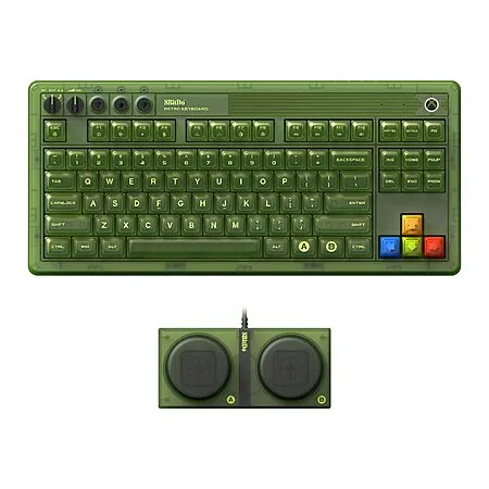 8BitDo Retro 87-Key Wireless RGB Mechanical Gaming Keyboard (Xbox Edition) $71.29 + Free Shipping