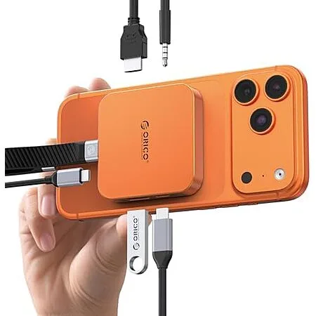 [AC] $30.46* | ORICO 6-in-1 10Gbps Magnetic USB C Hub w/ M.2, 100W PD at Amazon