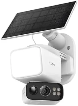 $79.99* | Tapo 2K Outdoor Solar Floodlight Security Camera Kit + 25% Back w/ Prime Visa Card at Amazon