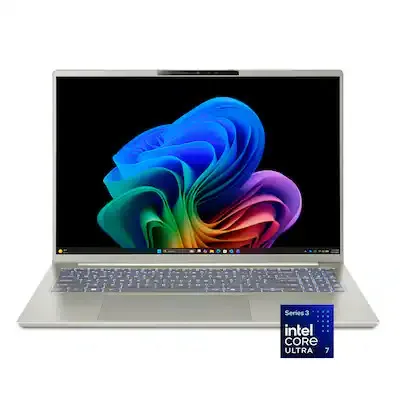 Acer Swift Go 16 AI: 16” FHD+ OLED Touch, Intel Ultra 7 355, 32GB LPDDR5, 1TB SSD $899.99