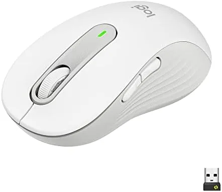 $29.99* | Logitech Wireless Mouse Signature M650 L Full Size (Off White) + $5 Amazon Gift Card at Amazon