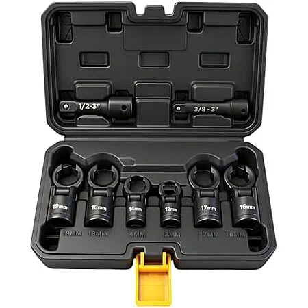 $19.99* | 8-pc Elead Flex Head Crows Foot Wrench Set at Amazon