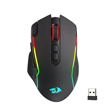 Redragon M810 MAX 3-Mode Wireless Gaming Mouse, Upgraded 12000 DPI Wired/Wireless RGB Mouse, 8 Macro Buttons, 188-Hour Power $23.99 + Free Shipping w/ Prime or on $35+