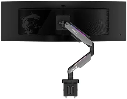[NEW] $99.99 | MSI MPG MT201R V2 - Premium RGB Single Monitor Stand Arm at Amazon