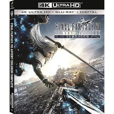 $15.39 | Final Fantasy VII: Advent Children Complete (4K Ultra HD + Blu-ray + Digital HD) at Amazon