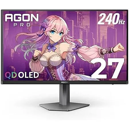 $349.99* | 27" AOC AGON PRO AG276QZD2 2560x1440 OLED 240Hz 0.03ms Gaming Monitor at Amazon