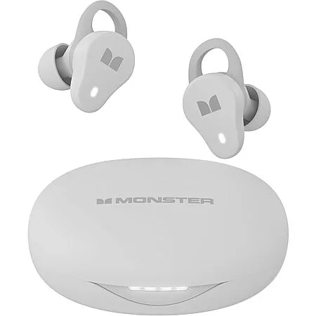 Monster N-Lite 210 Bluetooth 5.4 Wireless Earbuds $20