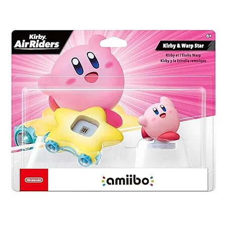 $34.99 | amiibo- Kirby & Warp Star - KirbyAir Riders Series at Amazon