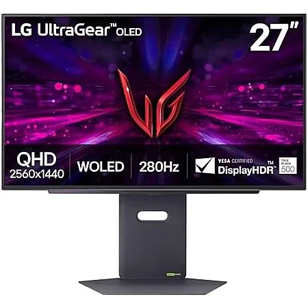 $399.99* | 27" LG UltraGear 27GX700A QHD 280HZ Tandem OLED Gaming Monitor at Amazon