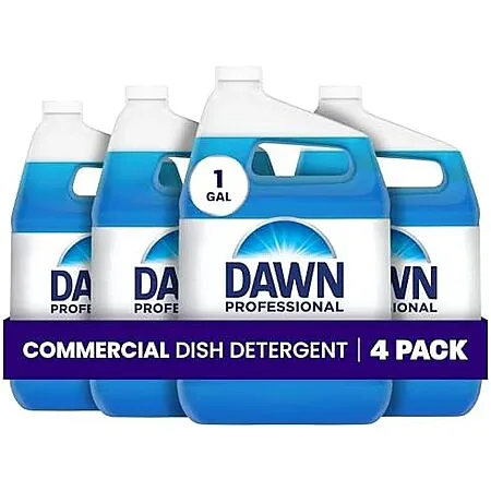 [SnS] $47.46* | 4-Pk 128-Oz Dawn Professional Pot and Pan Detergent (Regular Scent) at Amazon ($11.87 each)