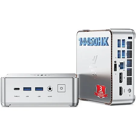 KAMRUI Hyper H2 Mini PC: i5-14450HX, 32GB DDR4, 1TB PCle4.0 SSD, Win 11 Pro $539.98