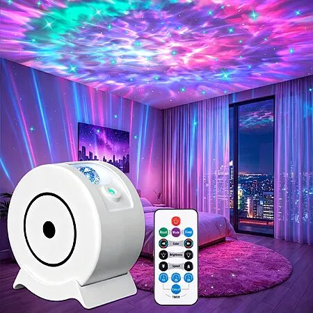 Amazon - 360° Galaxy Star Projector Night Light - $9.99 w/ Code