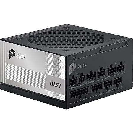 MSI PRO 850W A850PL PCIE5 80+ Platinum Fully Modular Gaming Power Supply $95 + Free S&H