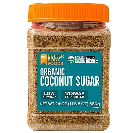 24-Oz BetterBody Foods Organic Coconut Sugar $5.40 w/ S&S