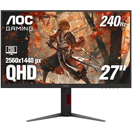27" AOC Gaming QHD 240Hz Fast VA Mini-LED Gaming Monitor $250 + Free S&H