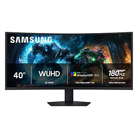Samsung 40” Odyssey G7 (G75F) WUHD 180Hz Curved 1ms Gaming Monitor $630.23 + Free S&H at Amazon