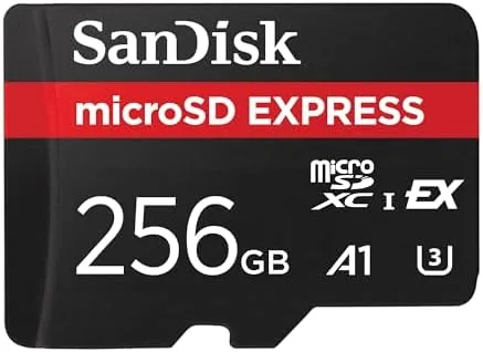 256GB SanDisk microSD Express Card (works w/ Switch 2) $59 + Free S&H
