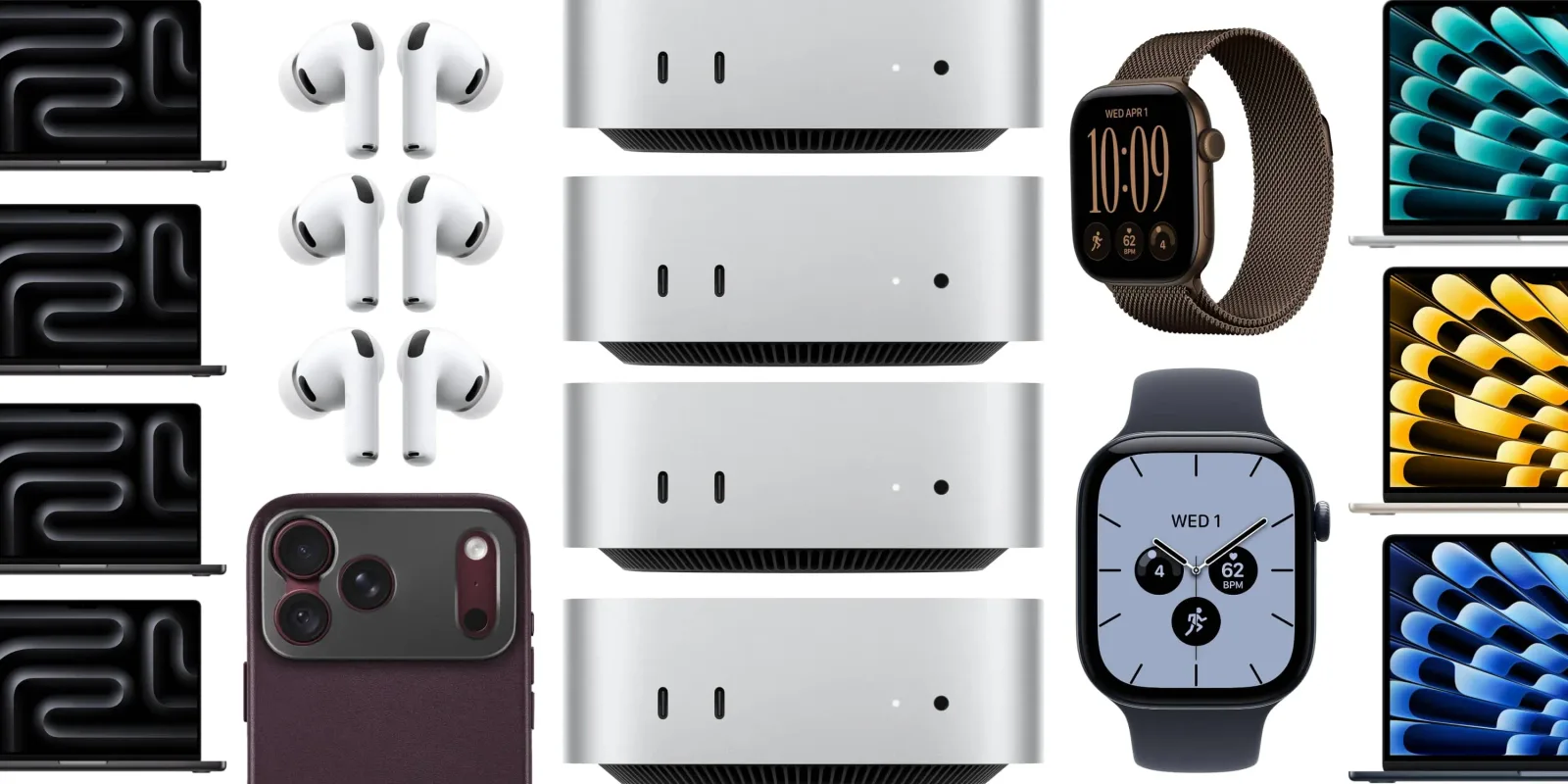 Apple weekend deals: AirPods up to $100 off, Apple Watch Series 12, MacBook Air, Mac mini, more