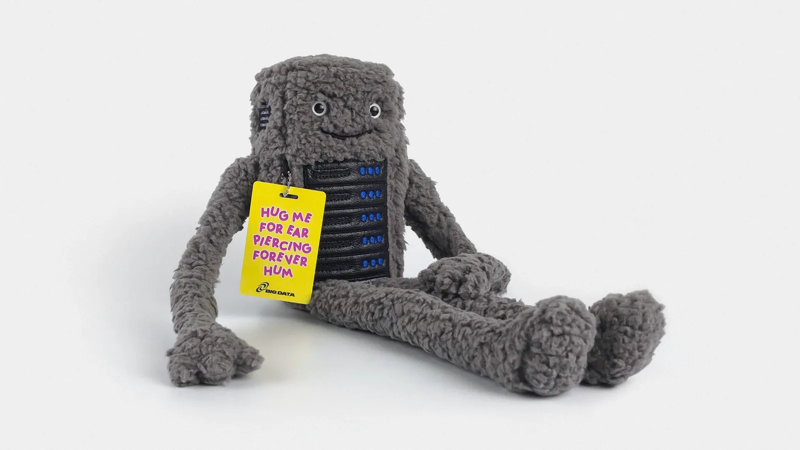 Adopt This Data Center Plushie and Hear Its Piercing Scream