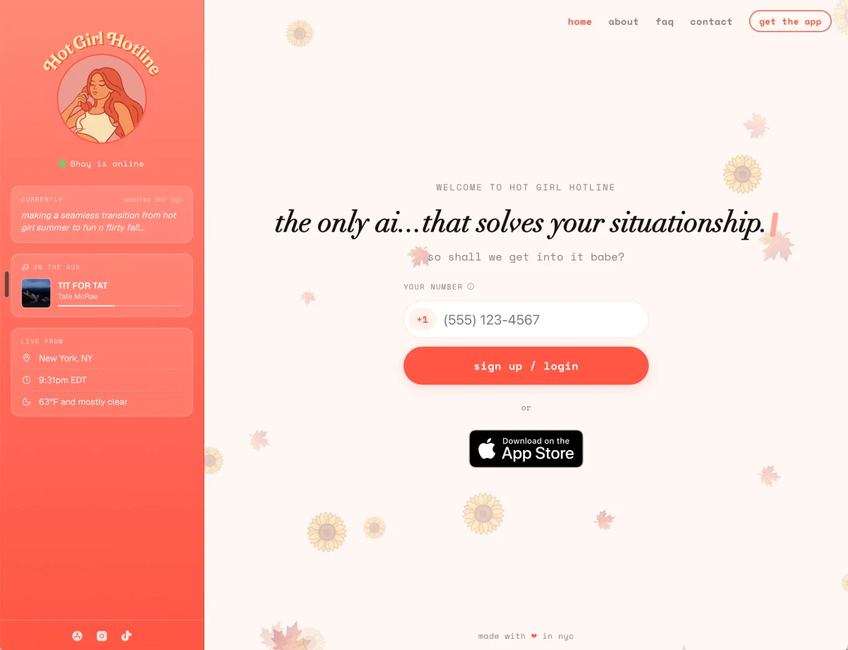 Hot Girl Hotline is like ‘Dear Abby' for the AI era
