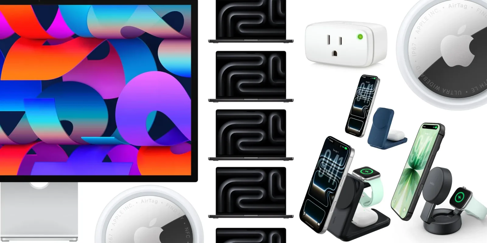 Deals: AirTag 2, Studio Display up to $300 off, MacBook Pro, Belkin 25W MagSafe charger lows, more