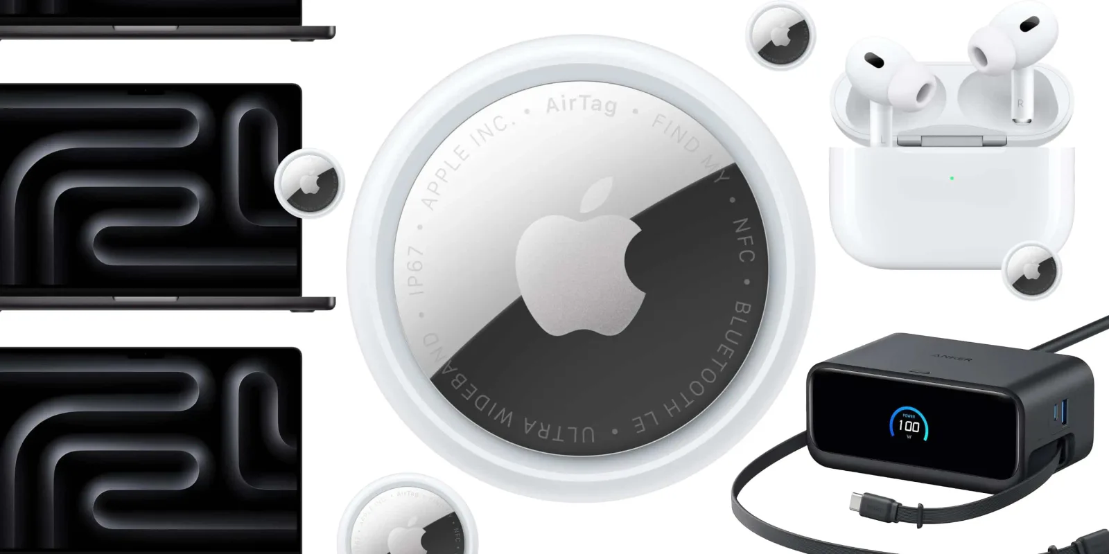 Deals: AirTag 2 best price ever from $20 each, AirPods, M5 MacBook Pro $320 off, Find My gear, more