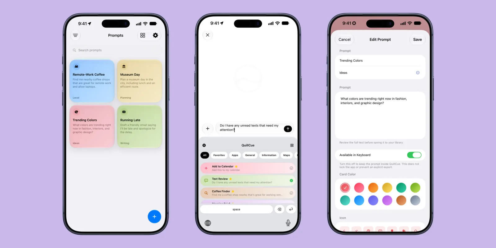 Indie App Spotlight: ‘QuillCue' levels up your Siri AI experience with stored prompts
