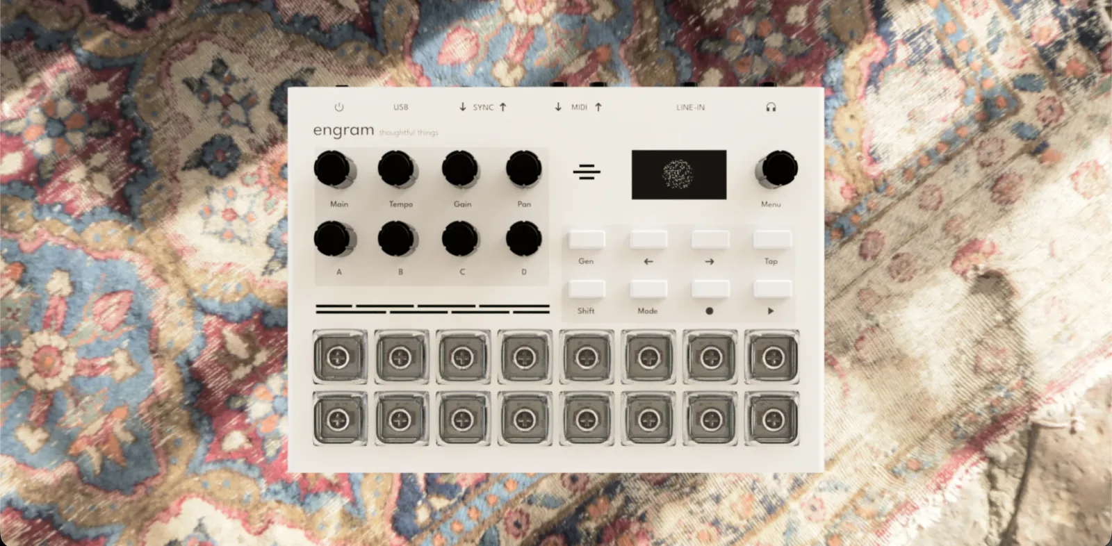 Engram is a sampler that turns broken AI hallucinations into music