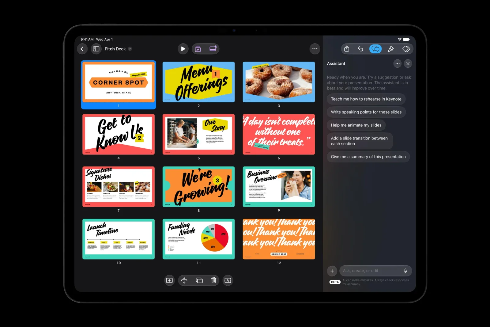 Apple is adding an AI chatbot to Pages, Keynote, and Numbers