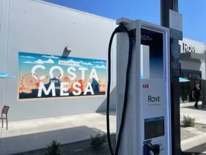 Rove Opens 2nd Full Service EV Charging Station in Costa Mesa This Wednesday