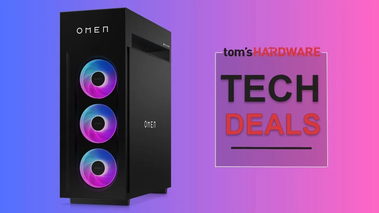 HP’s flagship Omen Max 45L with an RTX 5090 is on sale for $1,000 off ,  get a top-shelf 4K gaming PC with 64GB DDR5 and 4TB SSD for $5,499