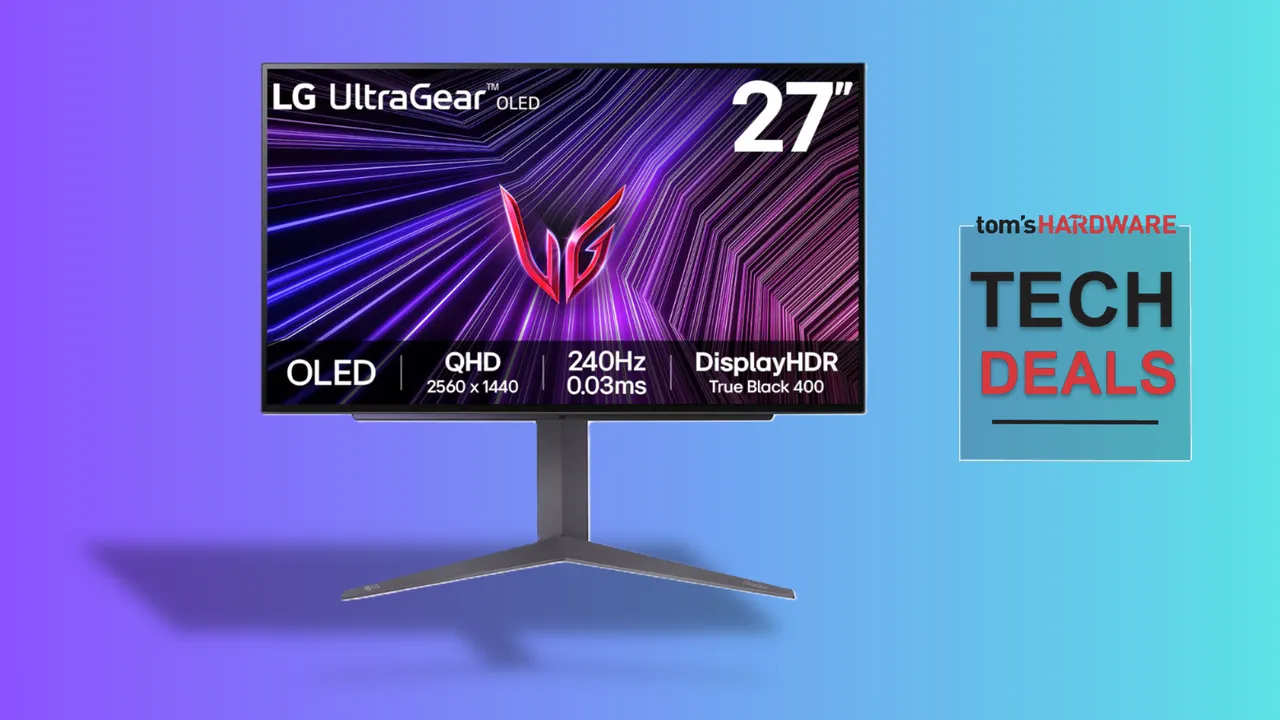 Get a 27" 1440p OLED monitor with a blazing-fast 240 Hz refresh rate for just $499 ,  LG's 27GS93QE-B is $400 off right now, features 1,300 nits of peak HDR brightness