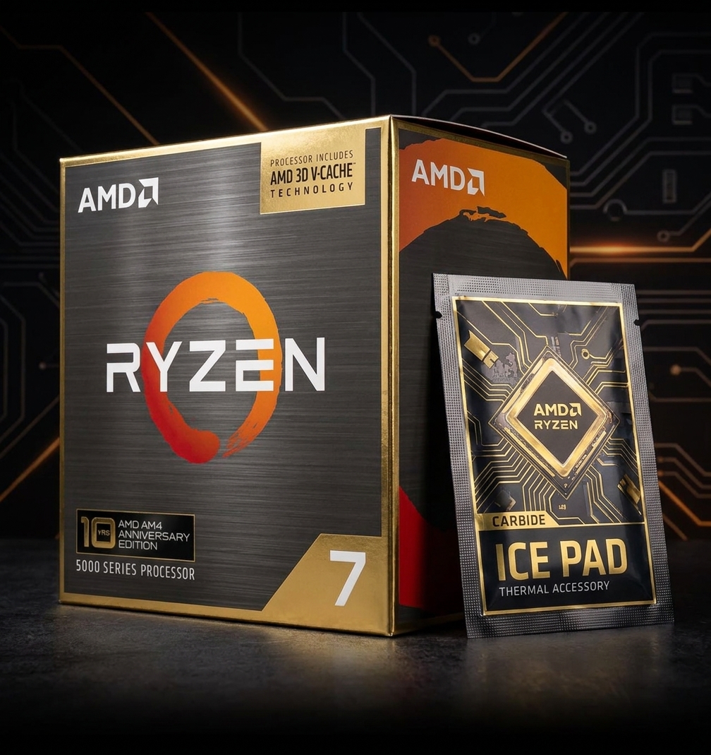AMD Ryzen 7 5800X3D 10th Anniversary: The AM4 Swan Song Lands at $349 with a Free Cooler