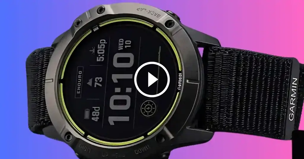 Garmin Enduro 4: Double the Storage, Same 90-Day Battery, Still $899