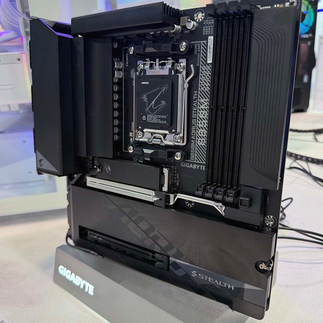 GIGABYTE B850M AORUS Stealth: Back-Connect Boards Finally Go Budget