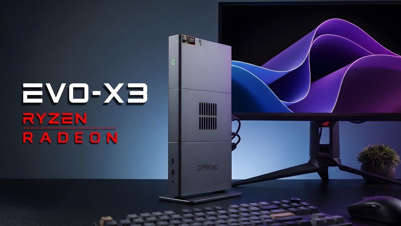 GMKtec EVO X3: 128GB Unified Memory and Desktop-Class GPU in a Mini Tower
