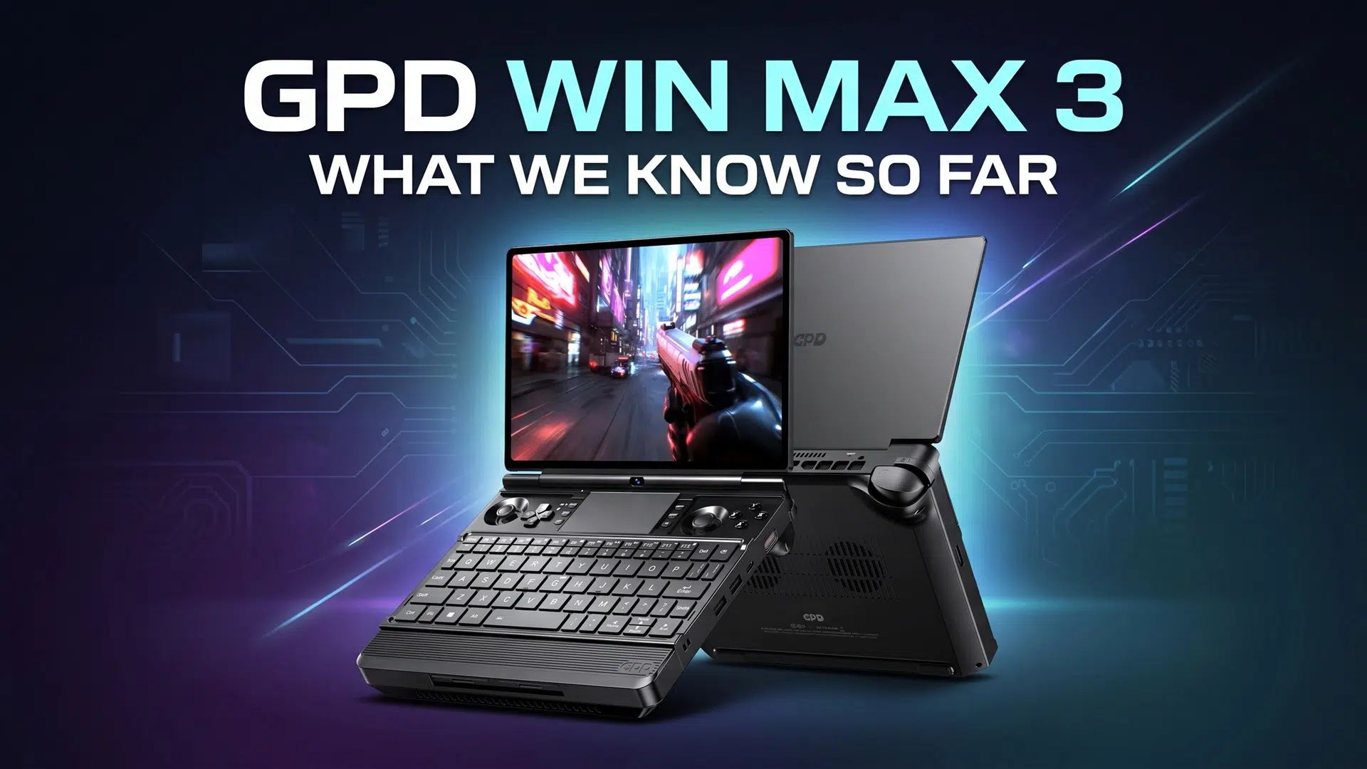 GPD Win Max 3: 165Hz AMOLED and Ryzen AI Max+ Power in a Handheld