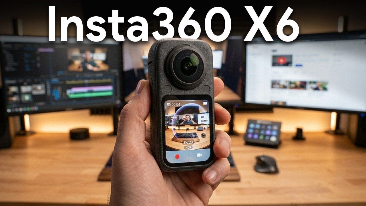 Insta360 X6: 8K at 50fps and AI Editing Land at €689