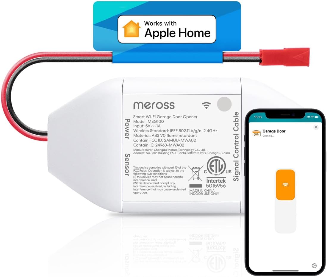 Meross Smart Garage Door Opener Review: Solid HomeKit Integration at a Fair Price
