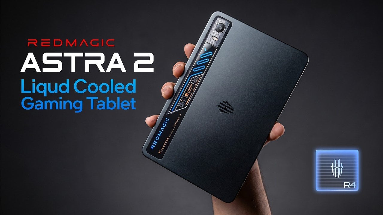 Red Magic Astra 2: 185Hz OLED Gaming Tablet Tests Snapdragon 8 Elite Limits